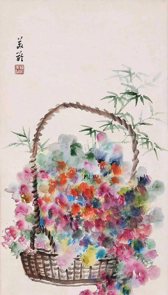 宋美龄笔下的春色！ 历代国画 第1张