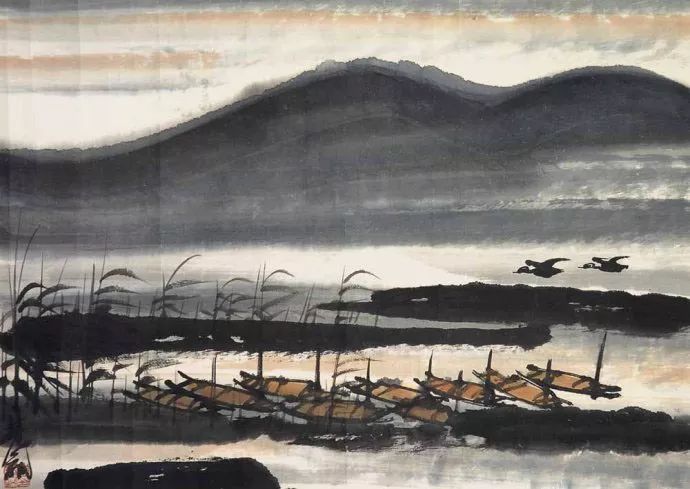 林风眠 笔下的呆萌小鸟 历代国画 第55张