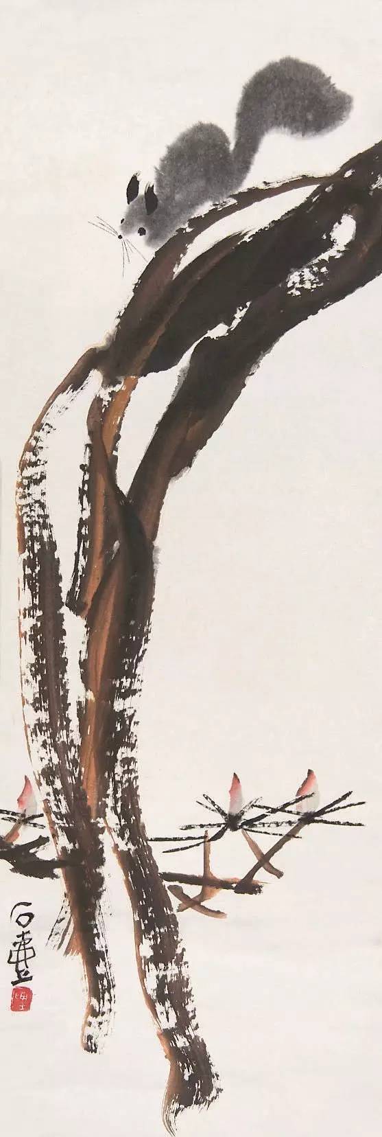 石壶大写意画高清欣赏 历代国画 第9张