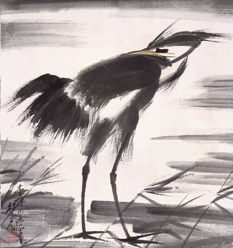 林风眠 笔下的呆萌小鸟 历代国画 第37张