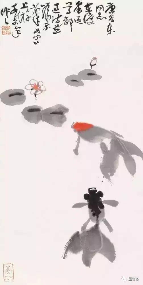 吴作人的水墨动物画 历代国画 第5张