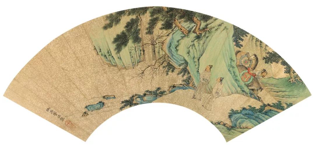 明代扇画鉴赏 历代国画 第12张