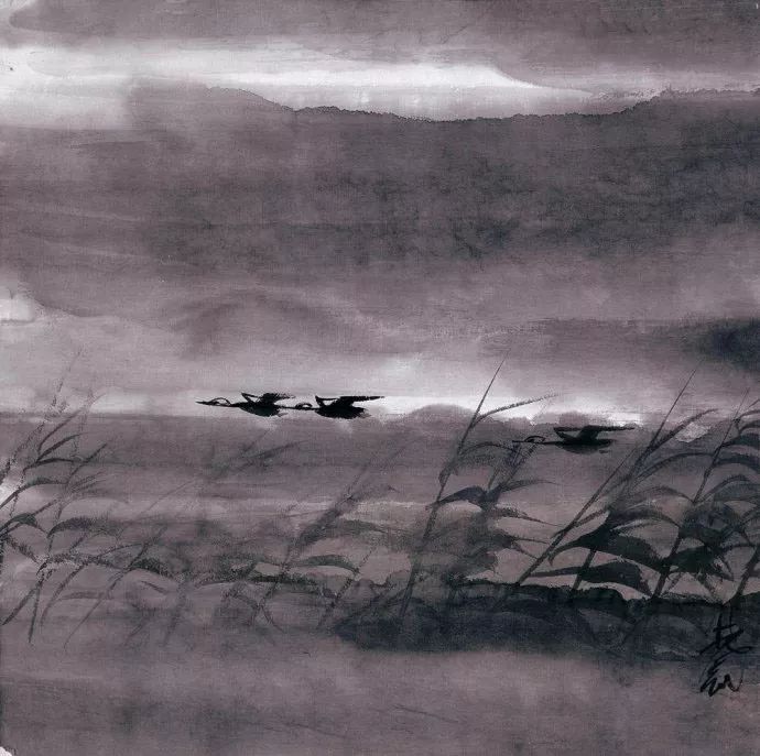 林风眠 笔下的呆萌小鸟 历代国画 第58张