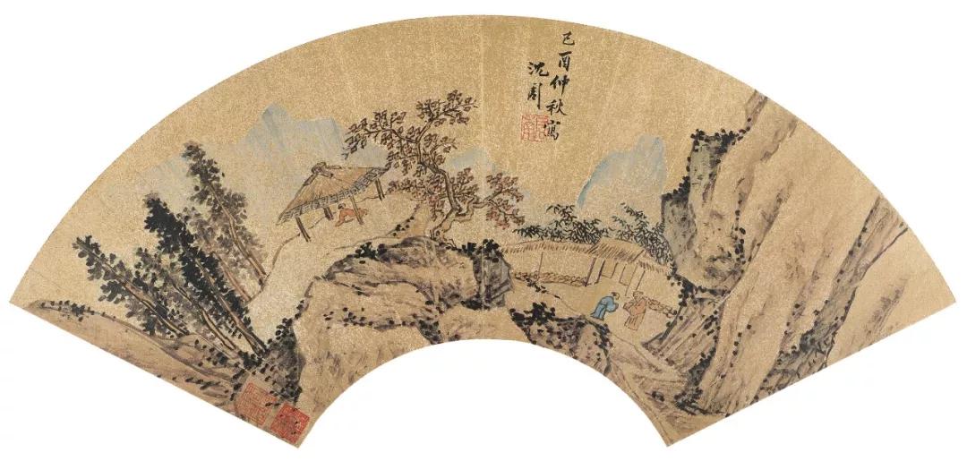 明代扇画鉴赏 历代国画 第4张