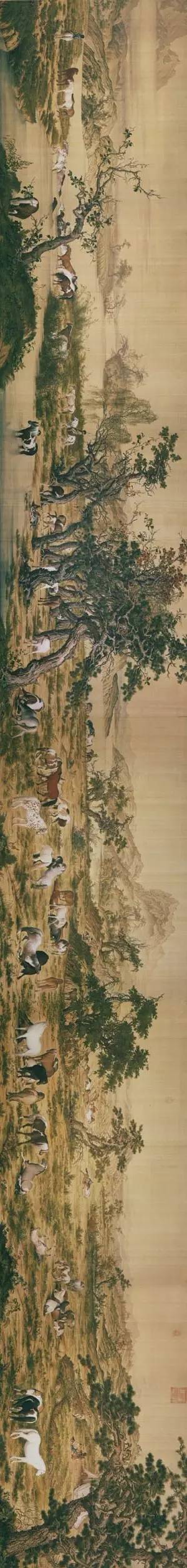 中国十大名画：《富春山居图》    《汉宫春晓图》    《千里江山 历代国画 第9张