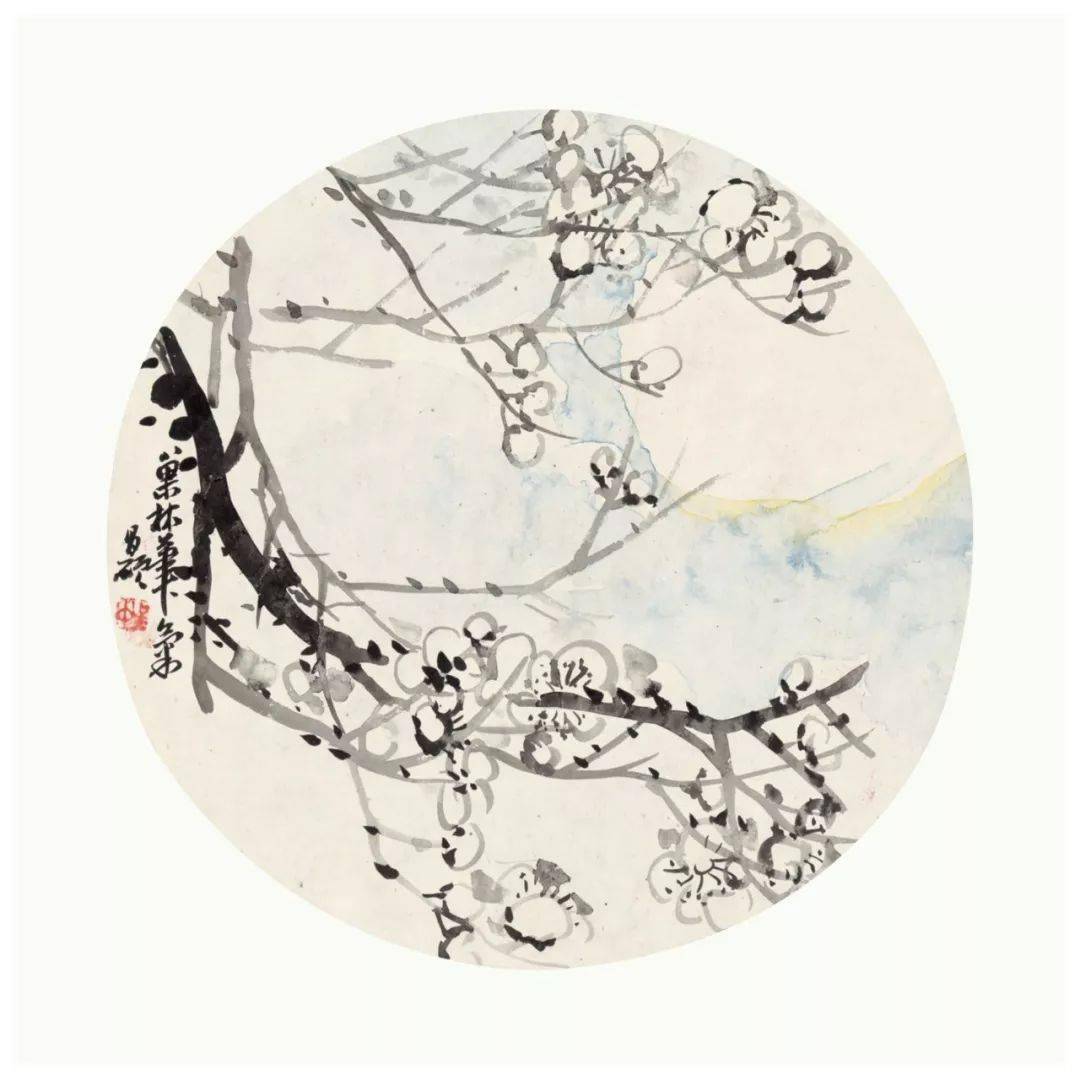 吴昌硕扇面画鉴赏 历代国画 第6张