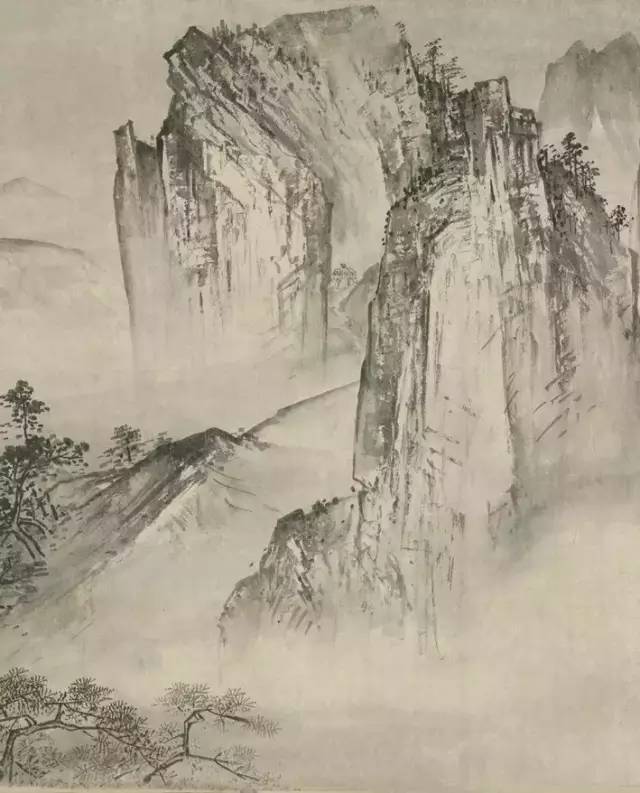 夏圭《溪山清远图》 历代国画 第12张