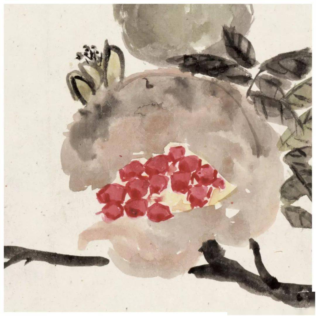 吴昌硕扇面画鉴赏 历代国画 第3张