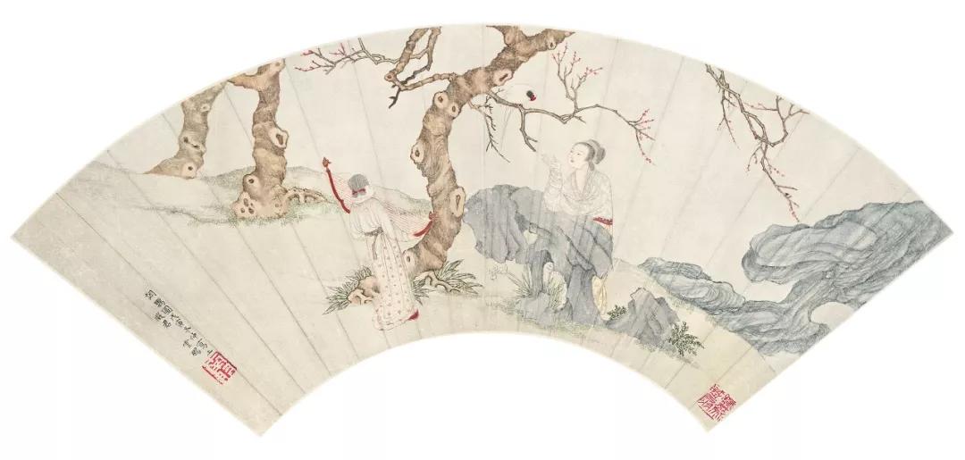 明代扇画鉴赏 历代国画 第15张