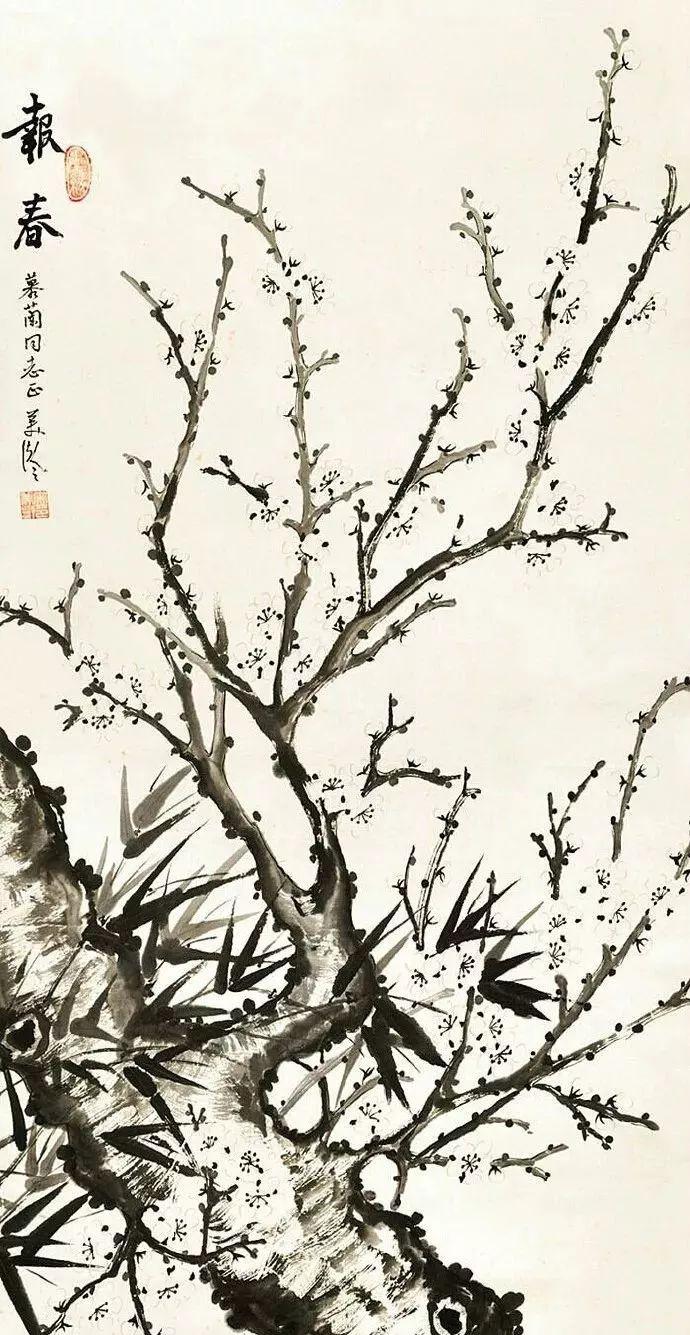 宋美龄笔下的春色！ 历代国画 第22张