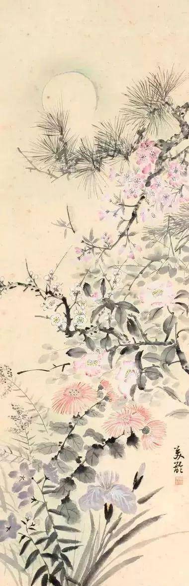 宋美龄笔下的春色！ 历代国画 第5张