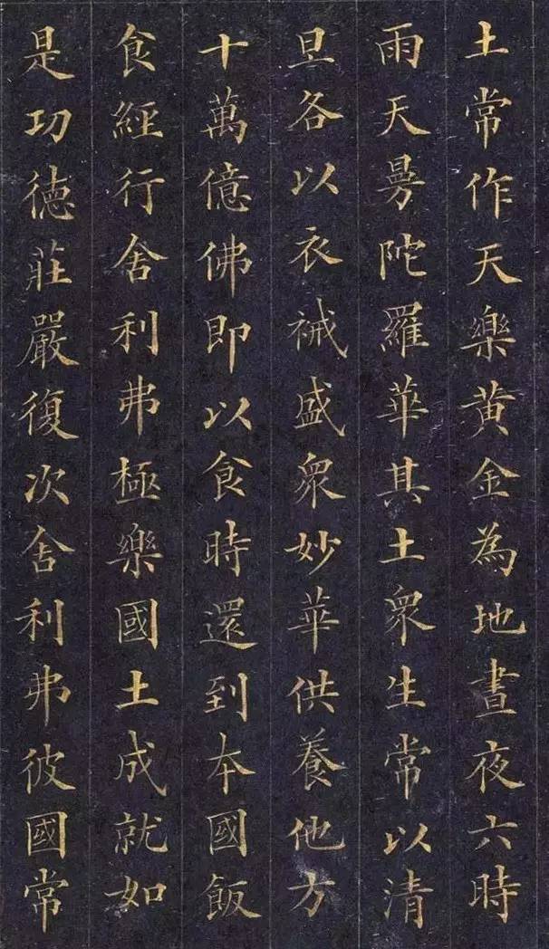 林则徐小楷《佛说无量寿经》 历代书法 第7张