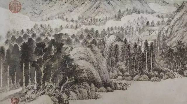 王蒙《云林小隐》 历代国画 第5张