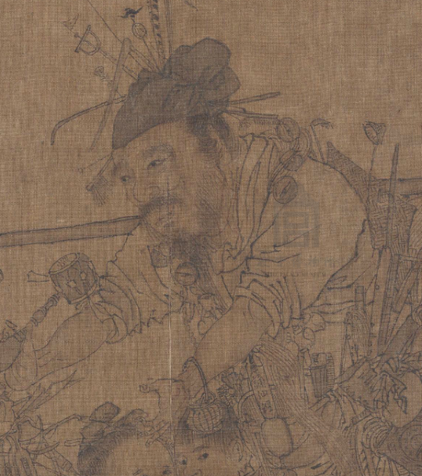 宋画里的医者与药铺，从灸艾图到清明上河 历代国画 第6张