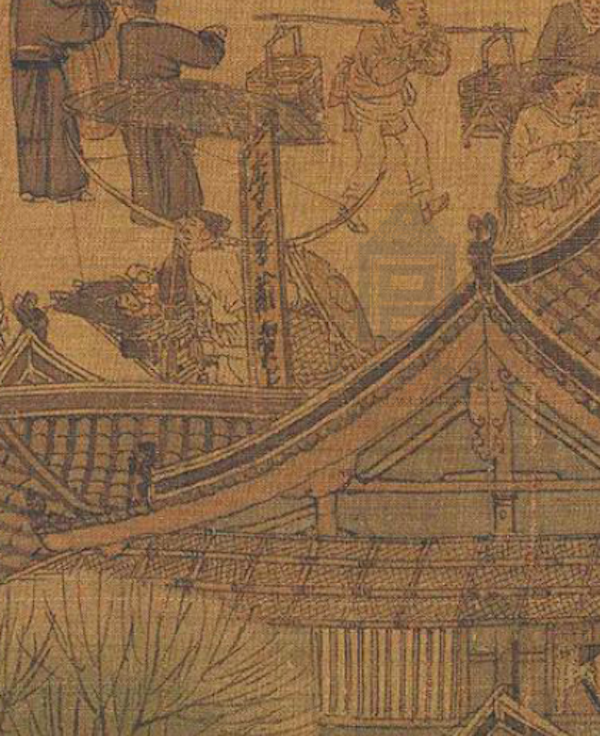 宋画里的医者与药铺，从灸艾图到清明上河 历代国画 第17张