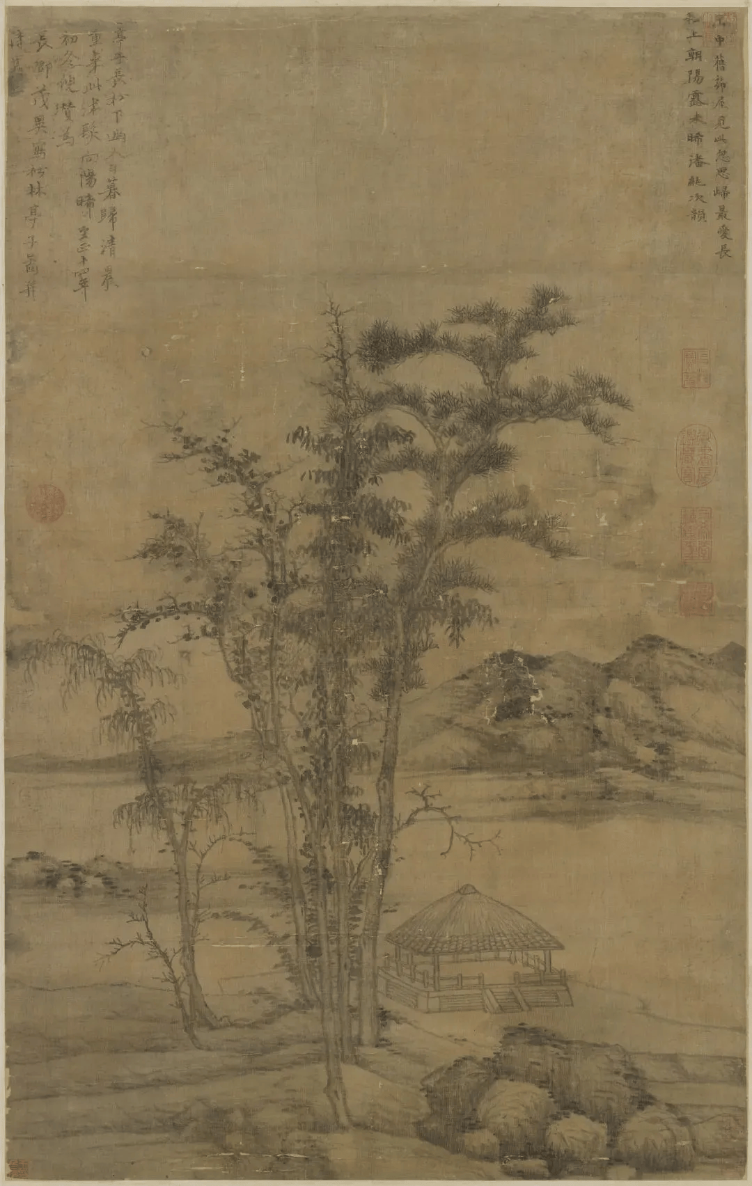 倪瓒晚年山水画中的禅宗美学思想 书画知识 第20张