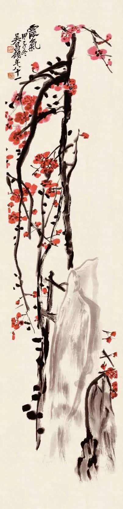 吴昌硕：传统文人画的收尾，近现代中国画的开端 名人名家 第12张