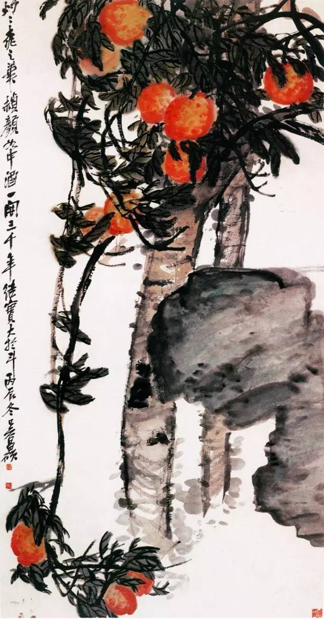 吴昌硕：传统文人画的收尾，近现代中国画的开端 名人名家 第37张