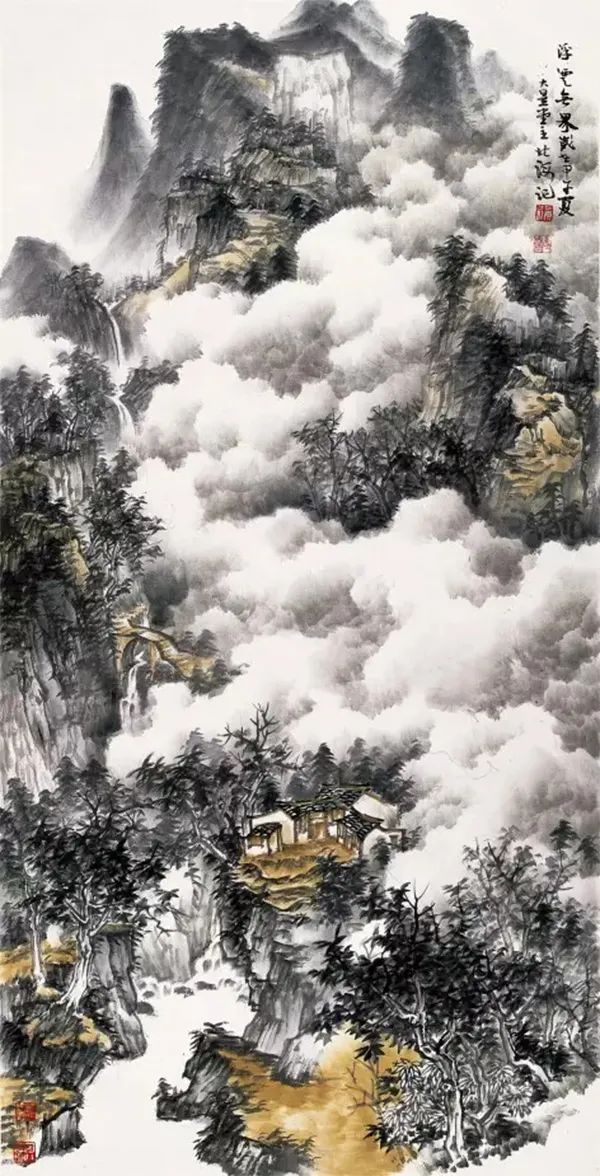 坐看云起时——画家画云 书画知识 第76张