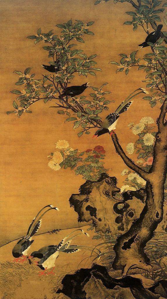 凌霜飘逸,历代名家笔下的菊 历代国画 第2张-墨韵书香 凌霜飘逸,历代名家笔下的菊 历代国画 第2张