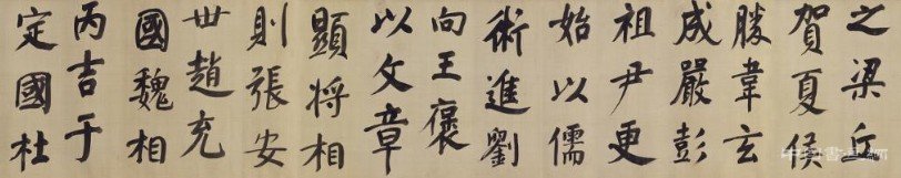 董其昌《行楷书仿颜真卿法倪宽赞传》卷 历代书法 第4张
