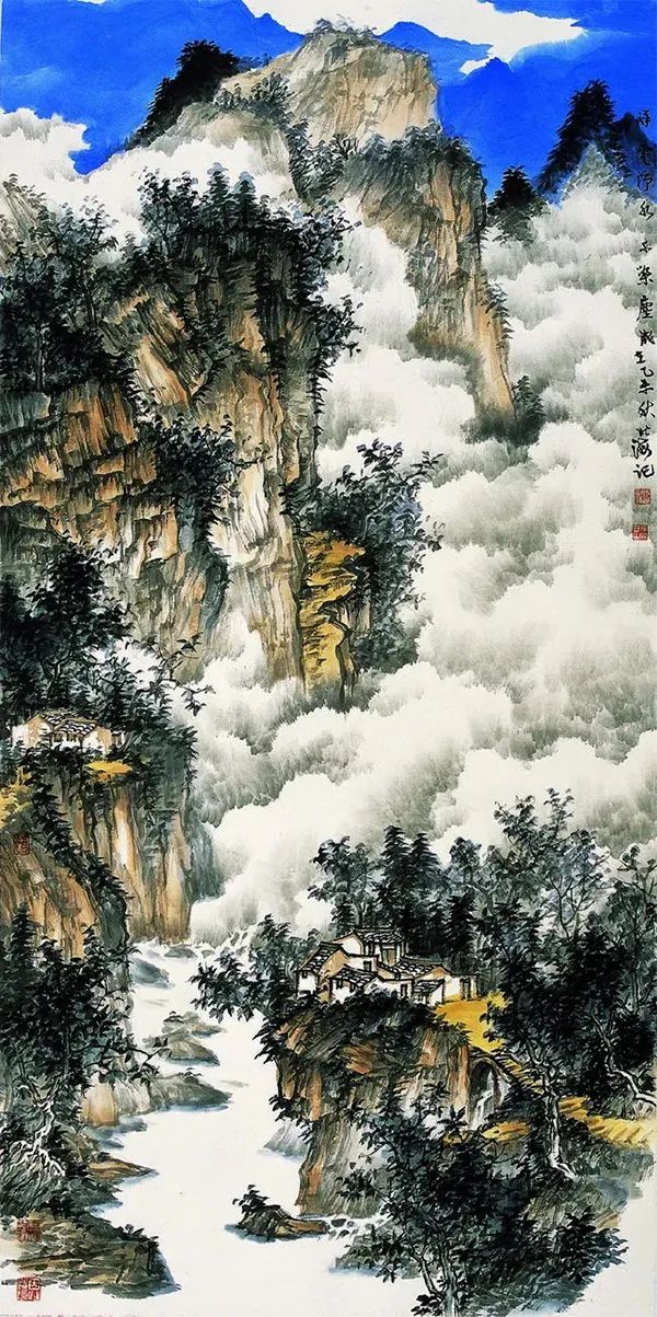 坐看云起时——画家画云 书画知识 第78张