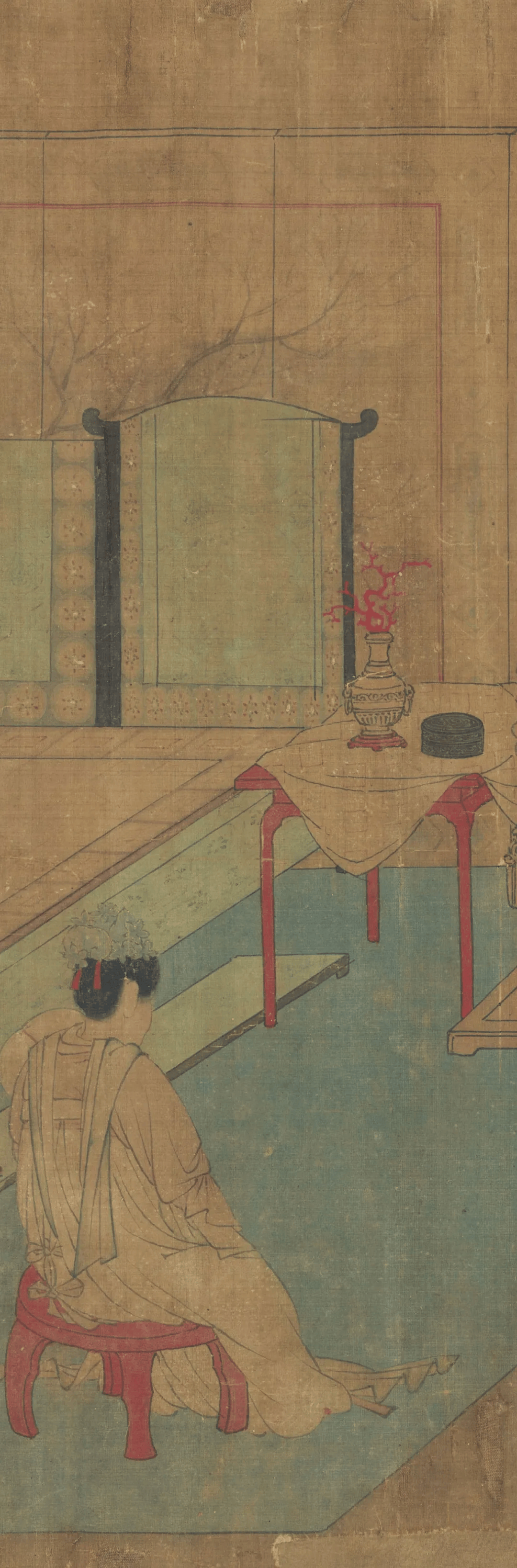 周文矩《合乐图》 历代国画 第6张