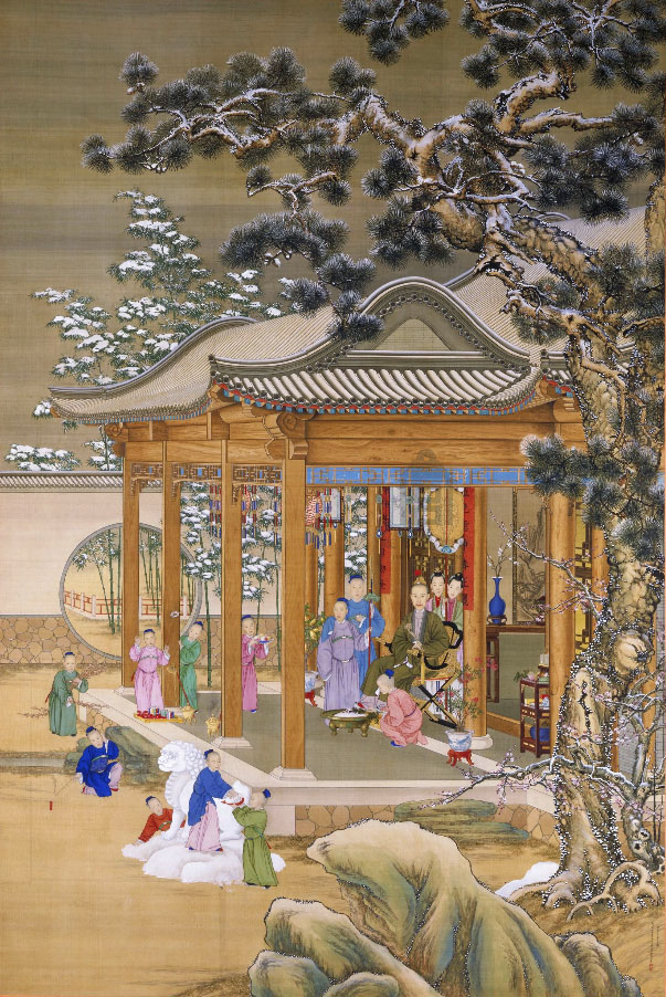 元宵三五 正好嬉游去 历代国画 第6张