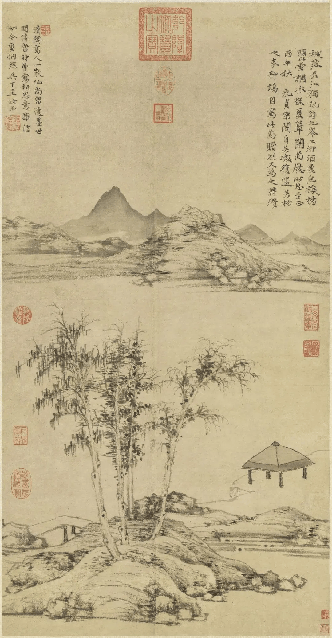 倪瓒晚年山水画中的禅宗美学思想 书画知识 第16张