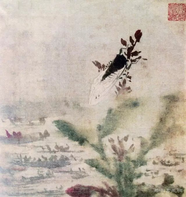 中国画里的“草虫” 历代国画 第15张