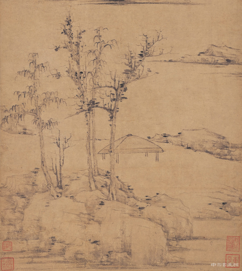 倪瓒笔下的清寂与孤傲 历代国画 第7张
