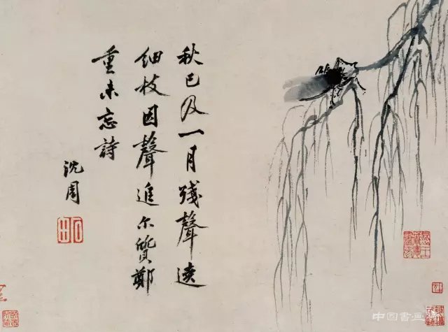 中国画里的“草虫” 历代国画 第16张