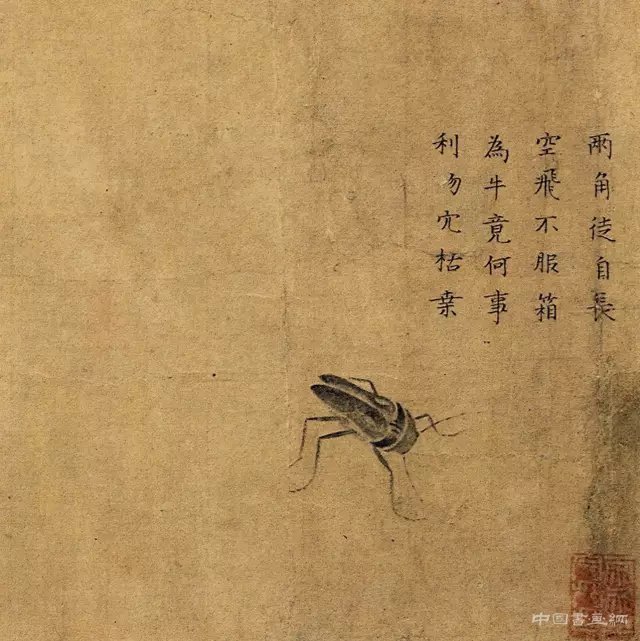 中国画里的“草虫” 历代国画 第10张