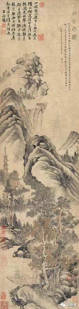 黄公望绘画作品欣赏 名人名家 第19张