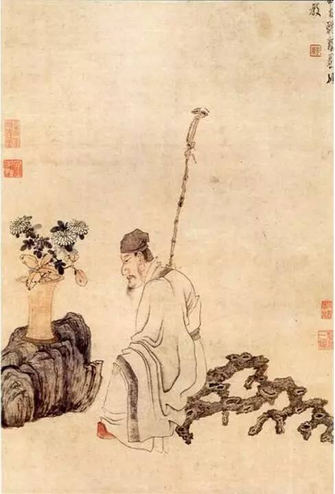 凌霜飘逸,历代名家笔下的菊 历代国画 第4张-墨韵书香 凌霜飘逸,历代名家笔下的菊 历代国画 第4张