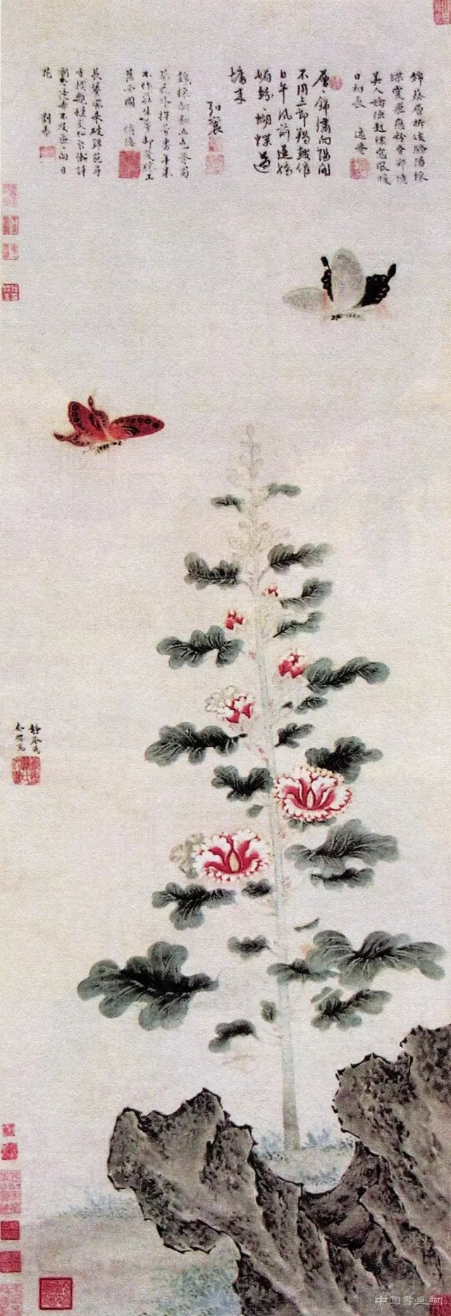 中国画里的“草虫” 历代国画 第17张