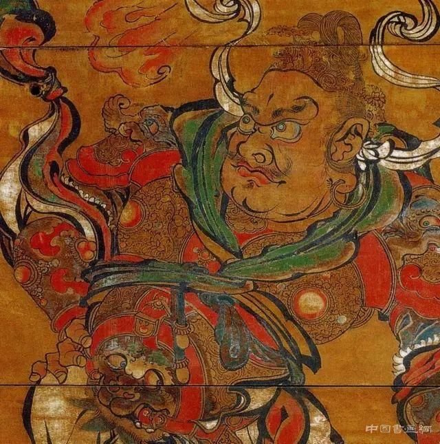 苏州瑞光塔 北宋四大天王像 线描技法 精妙绝伦 历代国画 第5张
