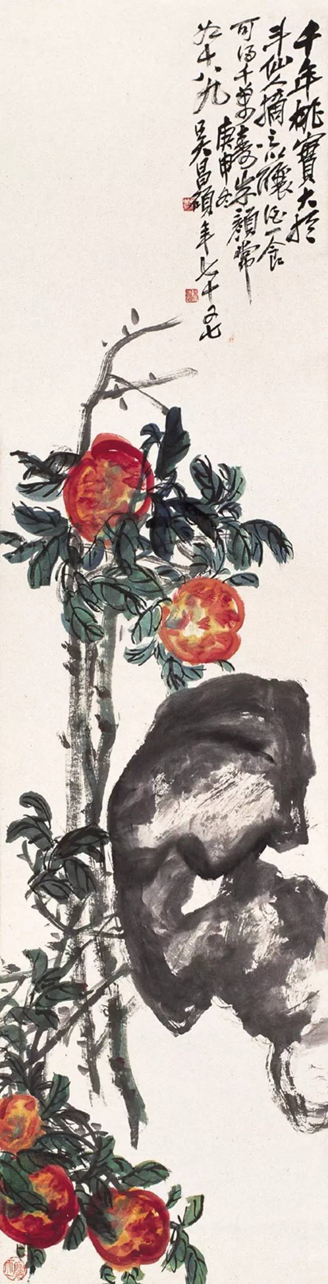 吴昌硕：传统文人画的收尾，近现代中国画的开端 名人名家 第35张