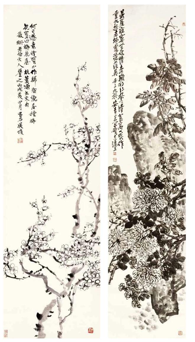 吴昌硕：传统文人画的收尾，近现代中国画的开端 名人名家 第14张