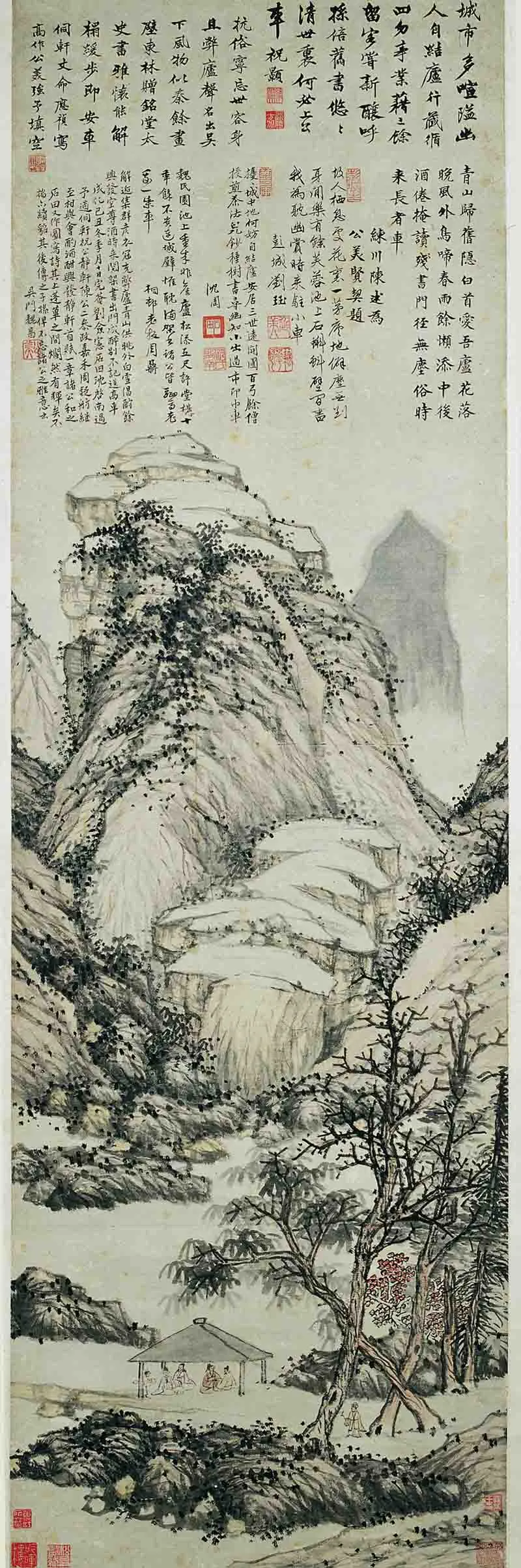 吴门画派的开山宗师沈周 历代国画 第10张