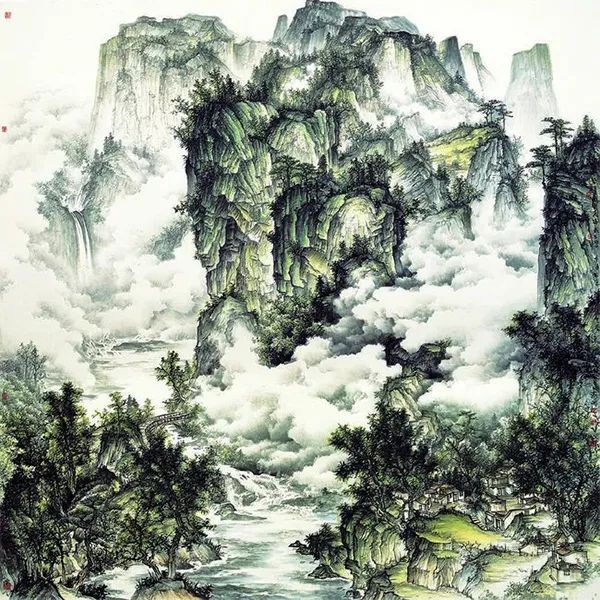 坐看云起时——画家画云 书画知识 第74张