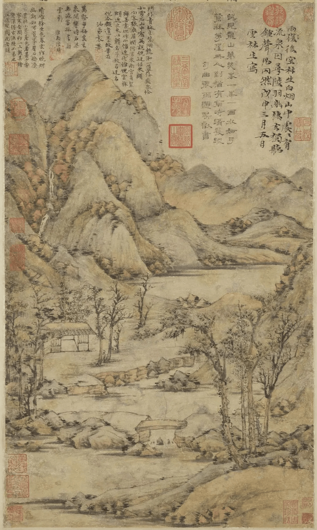 倪瓒晚年山水画中的禅宗美学思想 书画知识 第17张