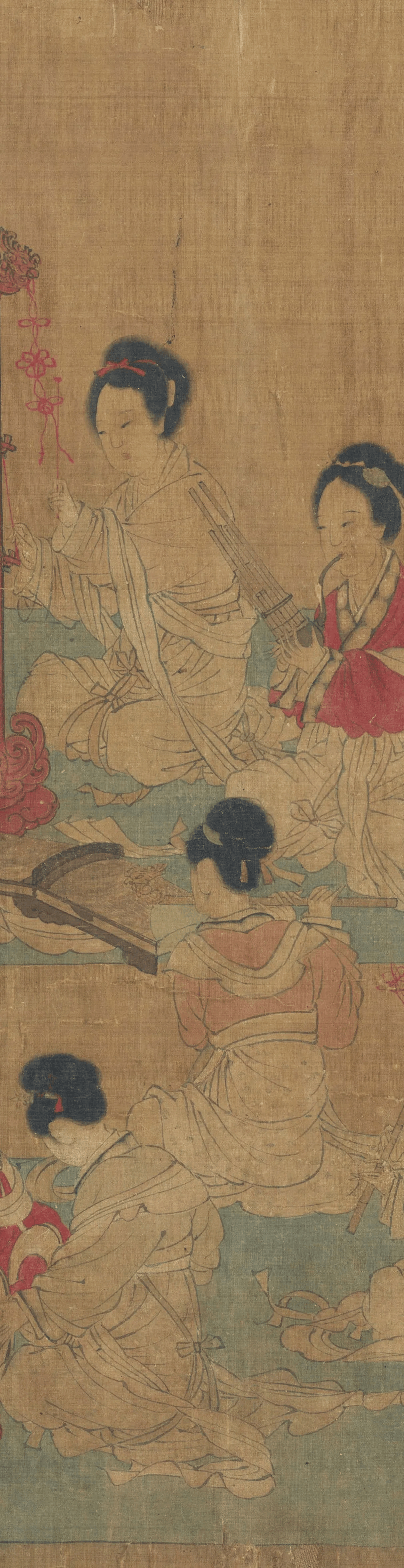 周文矩《合乐图》 历代国画 第10张