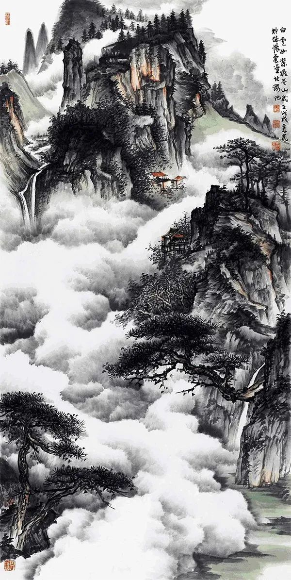 坐看云起时——画家画云 书画知识 第73张