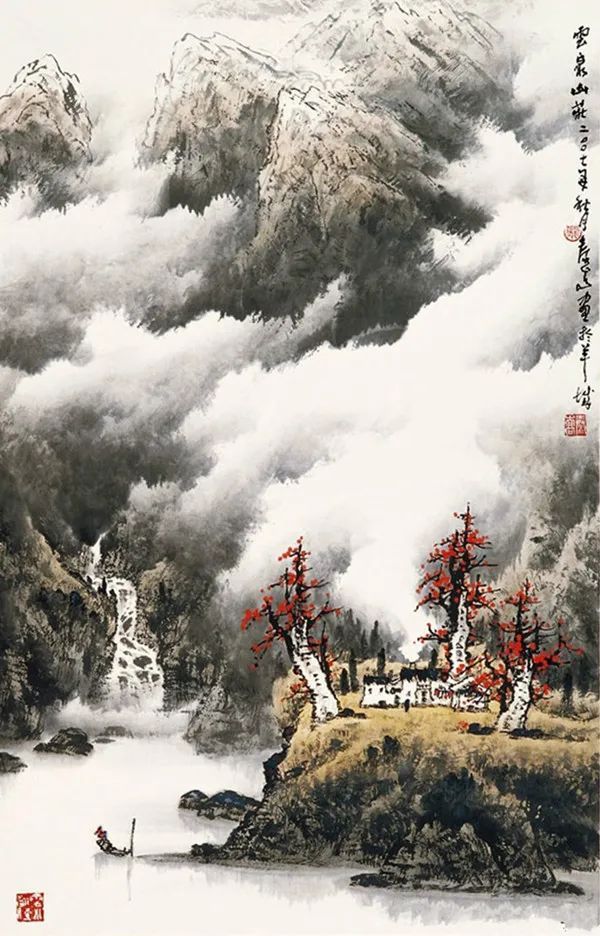 坐看云起时——画家画云 书画知识 第66张