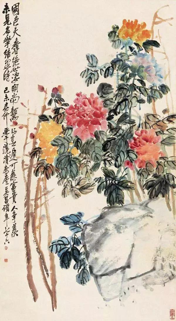 吴昌硕：传统文人画的收尾，近现代中国画的开端 名人名家 第42张