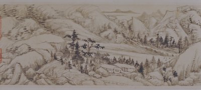 董其昌关山雪霁图卷 历代国画 第4张