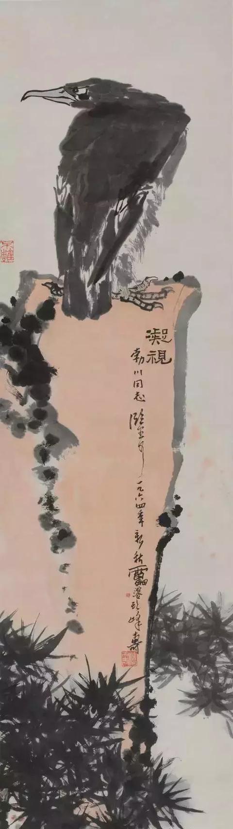 潘天寿花鸟真迹欣赏，大师就是不一样！ 书画知识 第11张