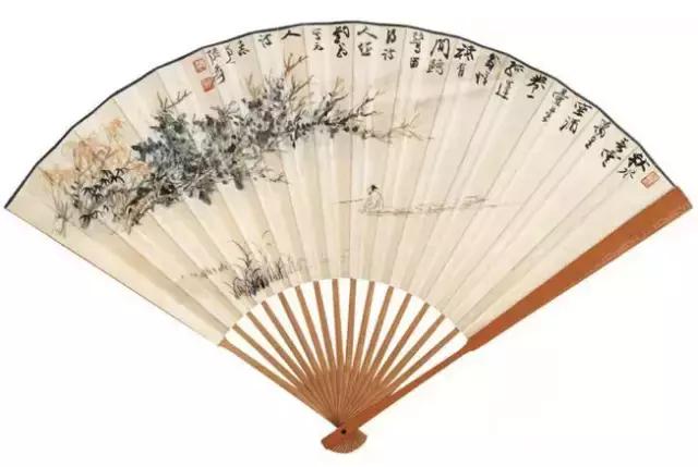 张大千最全扇面150幅，美极了 书画知识 第32张