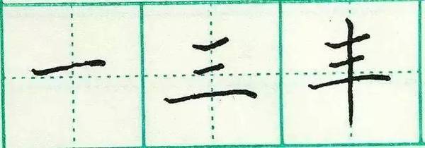 钢笔楷书基础练习：第三讲《横画的写法》 书画知识 第10张